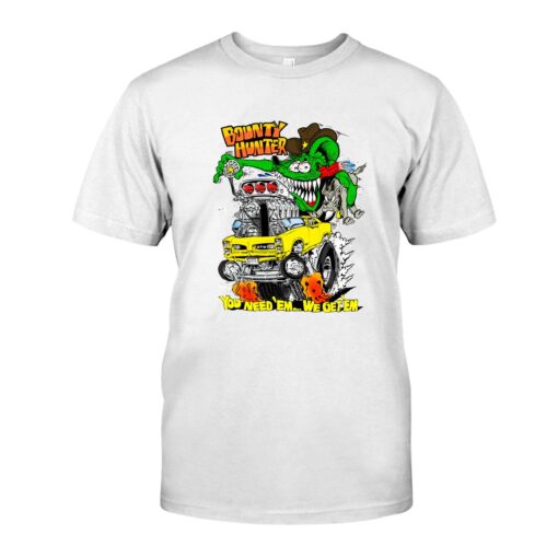 ratfink bounty hunter WhiteShirt 1