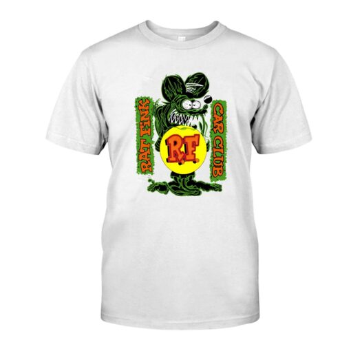 ratfink car club WhiteShirt 1