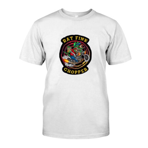 ratfink chopper motor WhiteShirt 1