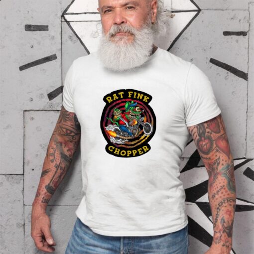 ratfink chopper motor WhiteShirt 2