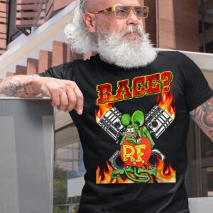ratfink garage, race T shirt 2 ratfink garage, race T shirt