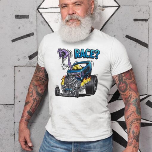 ratfink race WhiteShirt 2