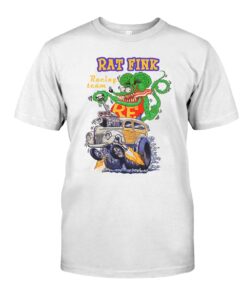 ratfink racing team hot rod WhiteShirt 1