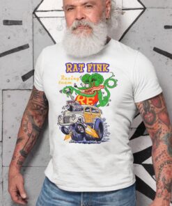 ratfink racing team hot rod WhiteShirt 2