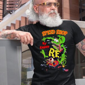 ratfink speed shop garage T shirt