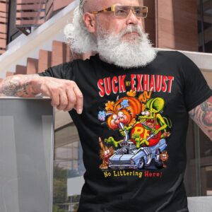 ratfink suck my exhaust T shirt