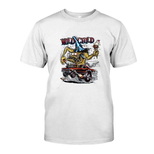 ratfink wild child WhiteShirt 1