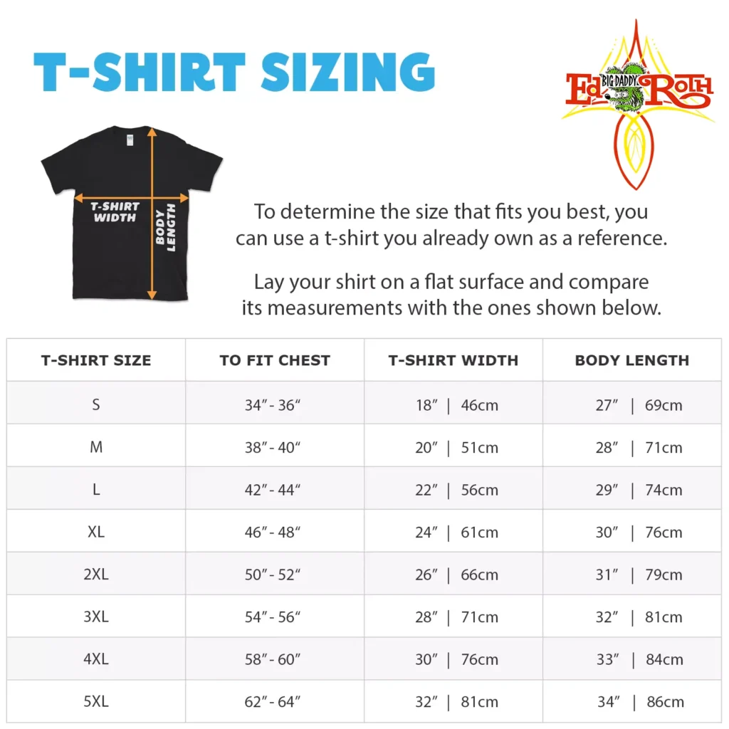 size shirt