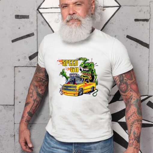 speed go rat fink WhiteShirt 2