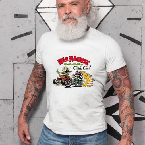 war machine kustom kulture WhiteShirt 2