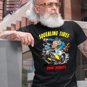 Squealing tires and doing donuts T shirt