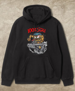 100 percent ford hoodie