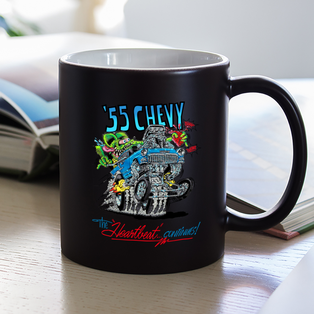 55 chevy the heartbeat continues Mug 1 55 chevy the heartbeat continues Mug 1