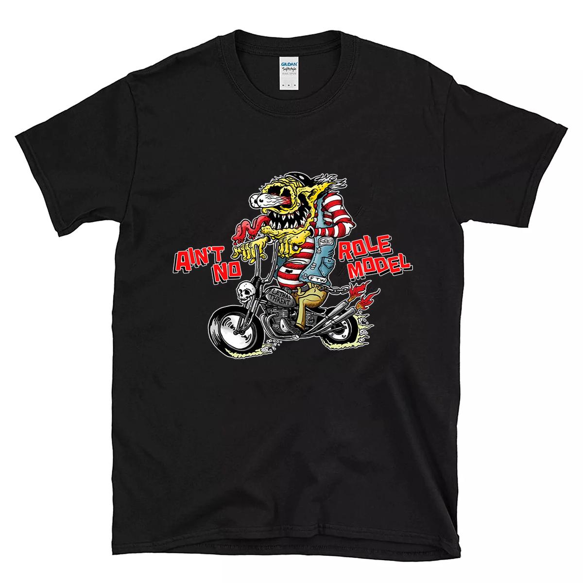 Ain't no role model T shirt 1 Aint no role model BlackShirt 1