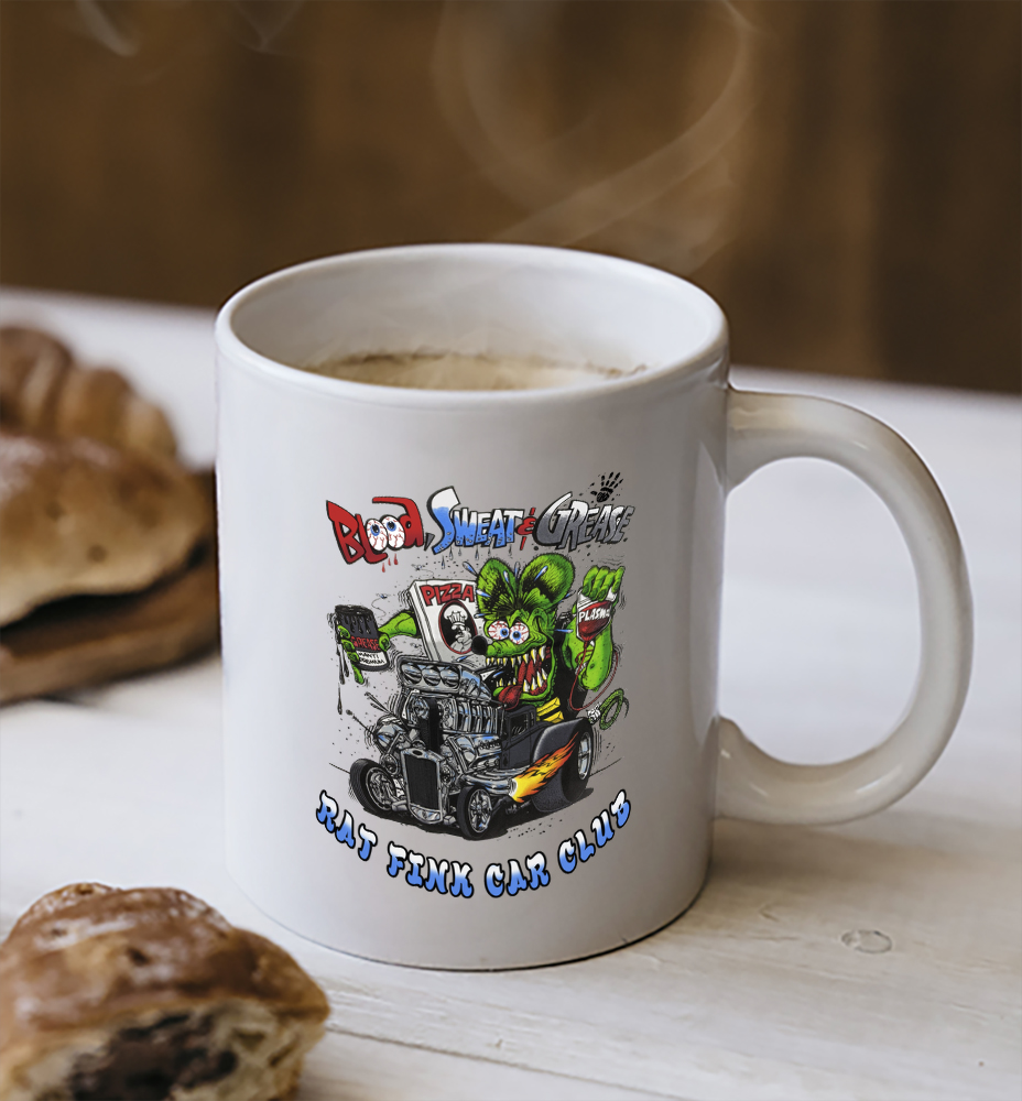 Blood Sweat and grease Mug 2 Blood Sweat and grease Mug 2