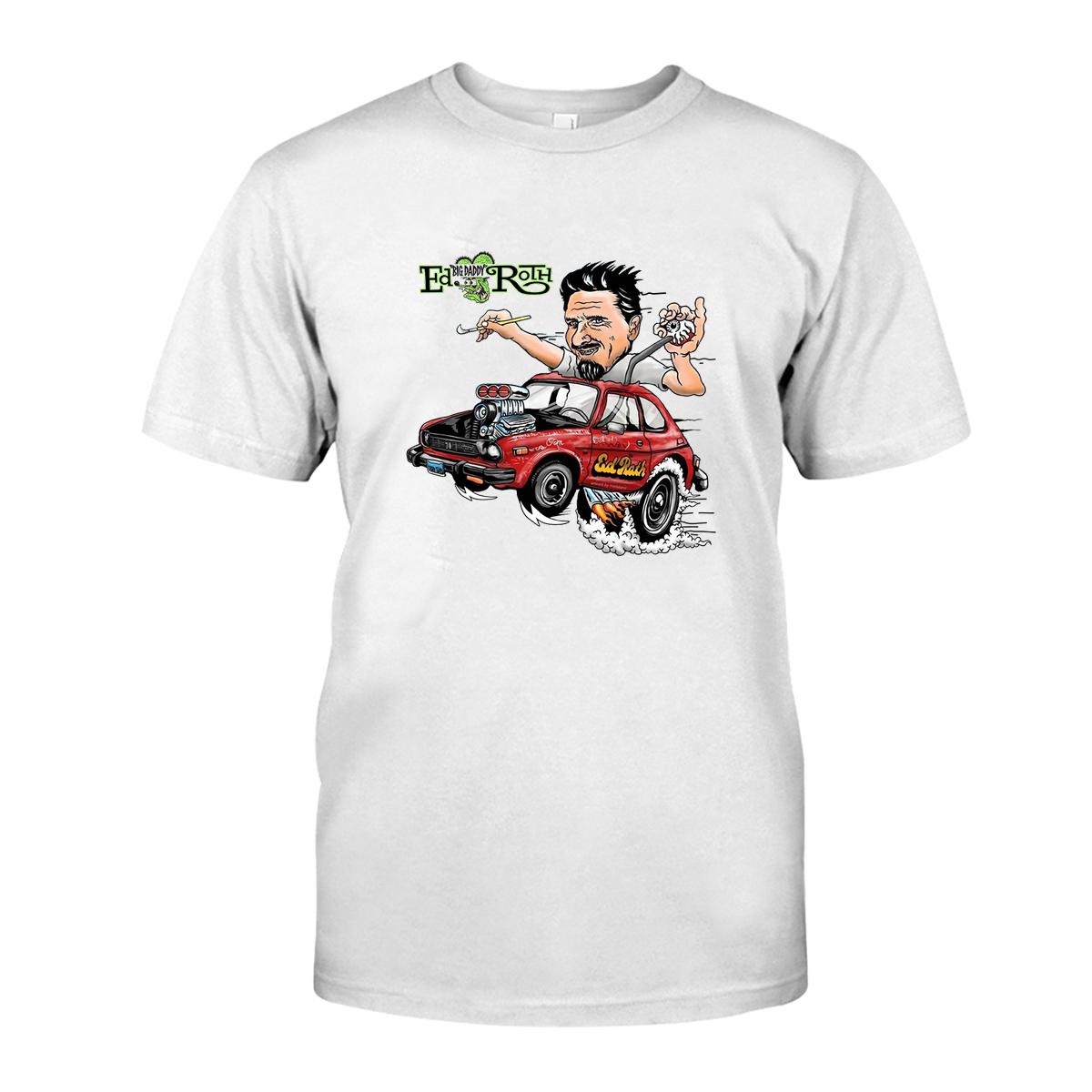 Ed Roth rat fink T shirt 3 Ed Roth rat fink WhiteShirt 1 135569f528