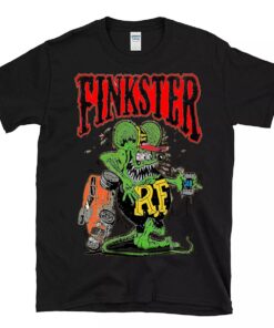 Finkster oil T shirt