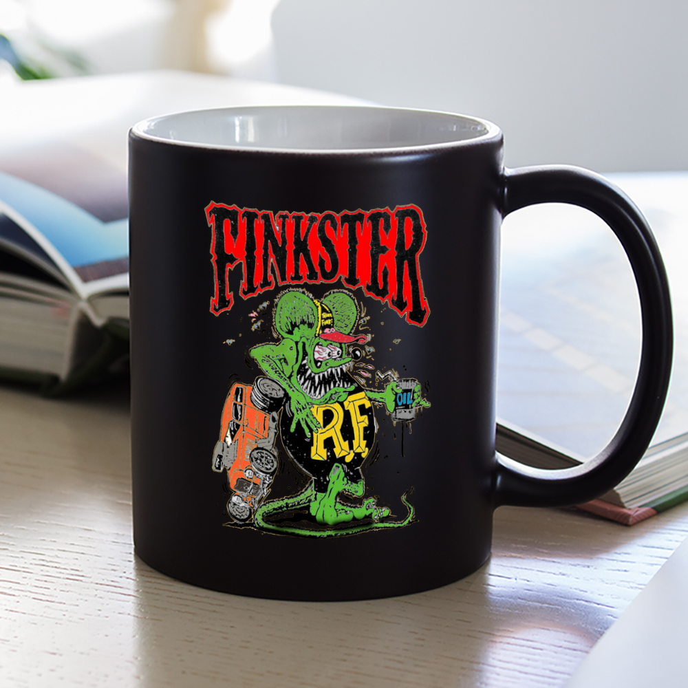 Finkster oil Mug 1 Finkster oil Mug 1