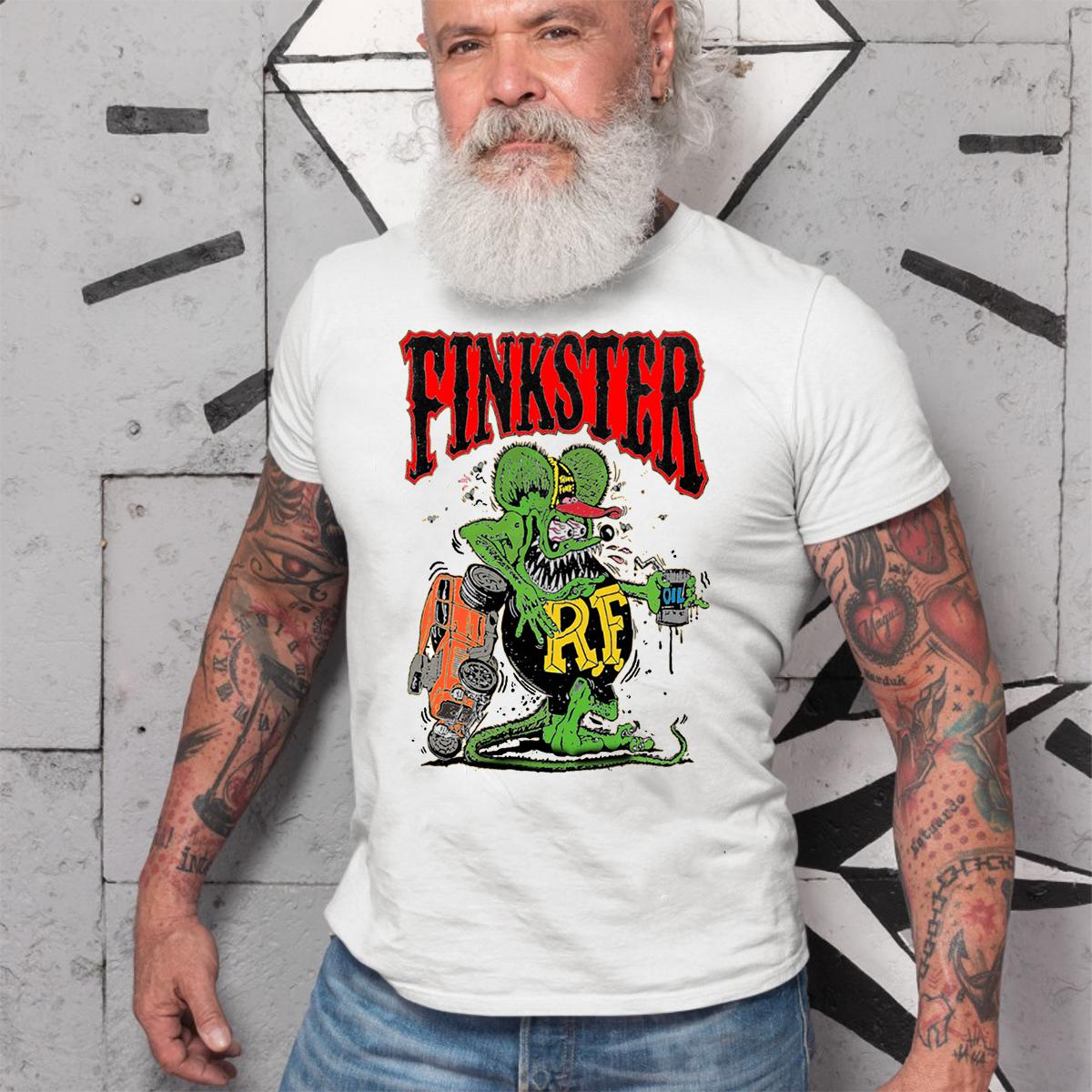 Finkster oil T shirt 4 Finkster oil WhiteShirt 2 1350326cac