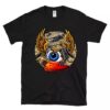 Flying eyeball custom culture T shirt