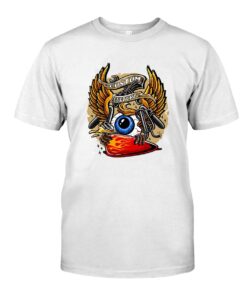 Flying eyeball custom culture WhiteShirt 1