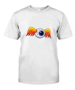 Flying eyes ball hot rod T shirt 7 Flying eyes ball hot rod WhiteShirt 1