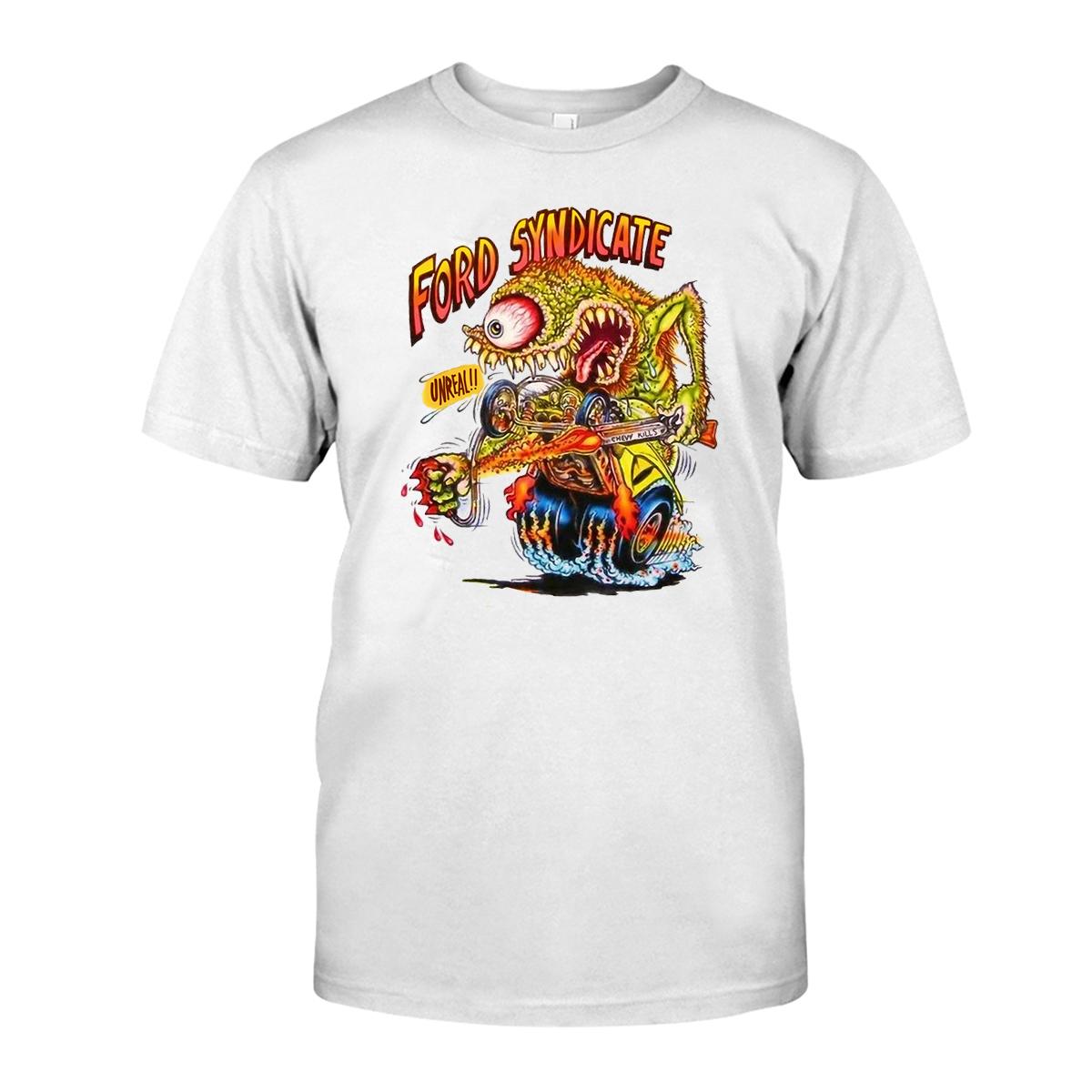 Ford Syndicate T shirt 3 Ford Syndicate WhiteShirt 1