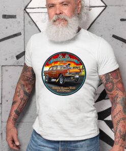 Gasser hot rod car WhiteShirt 2