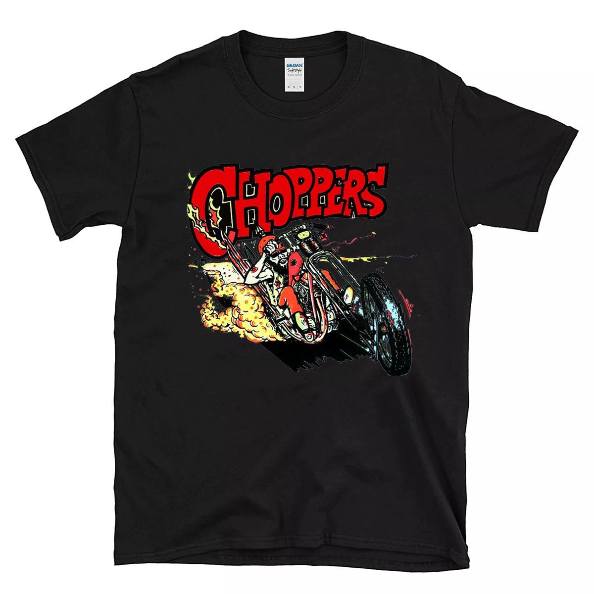 Hot rod Chopper T shirt 1 Hot rod Chopper BlackShirt 1