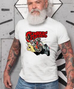 Hot rod Chopper T shirt 8 Hot rod Chopper WhiteShirt 2