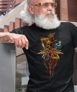 Hot rod Hearbeat T shirt 3