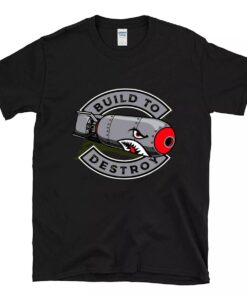 Hot rod build to destroy T shirt