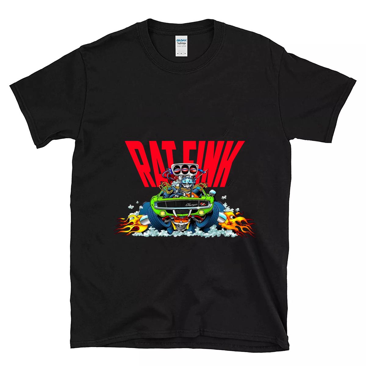 Hot rod car monster T shirt 1 Hot rod car monster BlackShirt 1