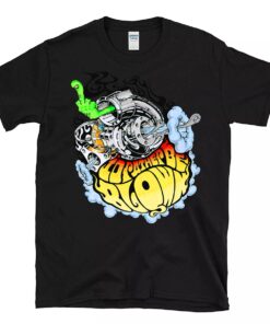 Hot rod engine nitro T shirt