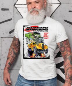 Hot rod monster WhiteShirt 2 1