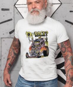 Hot rod monter Race WhiteShirt 2