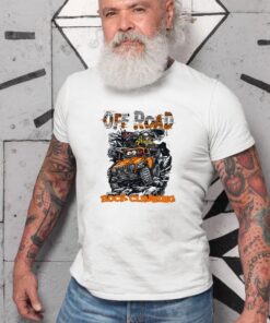 Hot rod off road rock climbing WhiteShirt 2