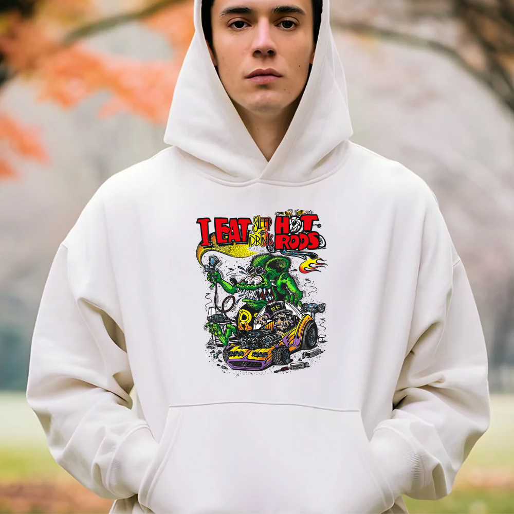 I eat sleep drink with hotrod hoodie 4 I eat sleep drink with hotrod hoodie 4