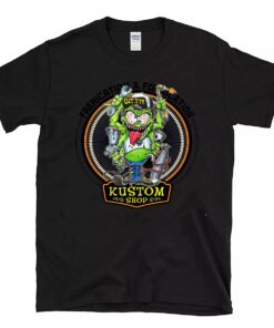 Kustom shop hot rod T shirt
