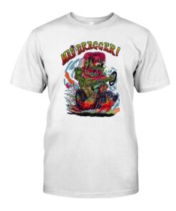 Mad dragger monster hot rod T shirt 7 Mad dragger monster hot rod WhiteShirt 1