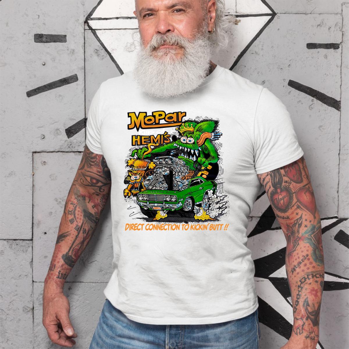 Mopar hemi rat fink T shirt 4 Mopar hemi rat fink WhiteShirt 2 13658a36b5