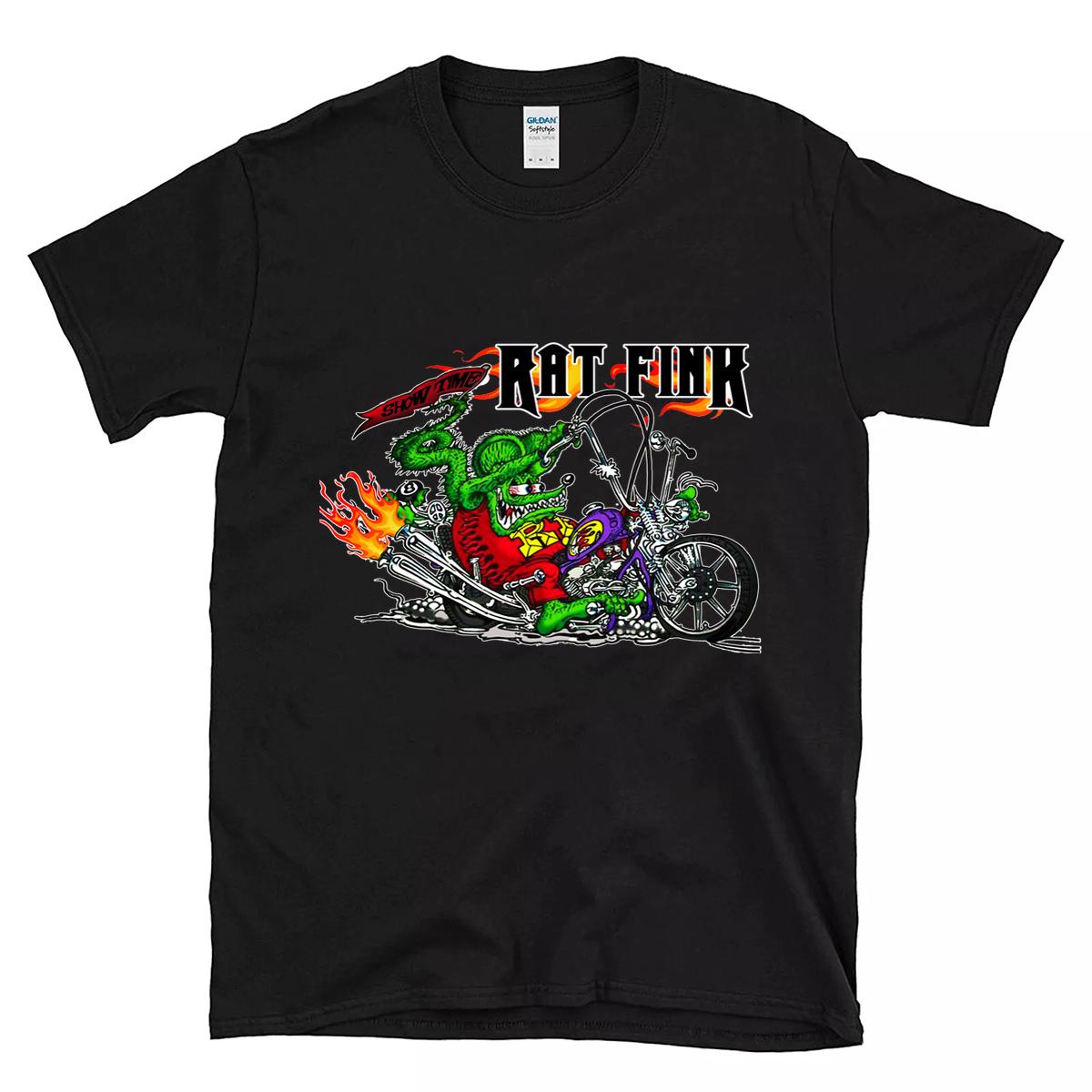 Motor Rat fink T shirt 1 Motor Rat fink BlackShirt 1