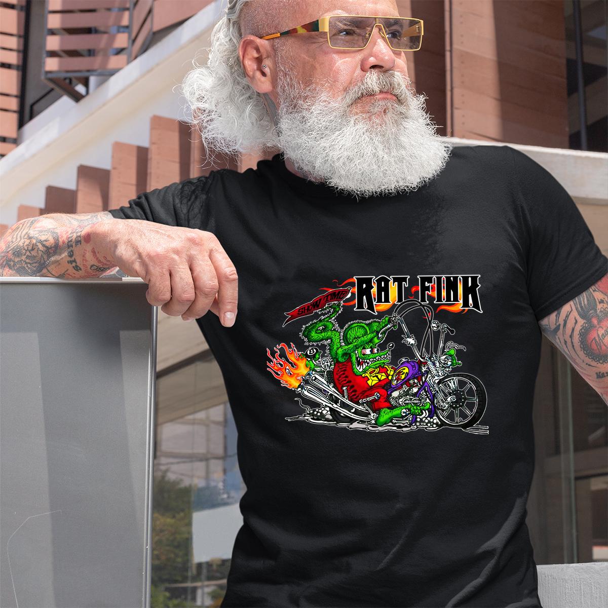 Motor Rat fink T shirt 2 Motor Rat fink BlackShirt 2