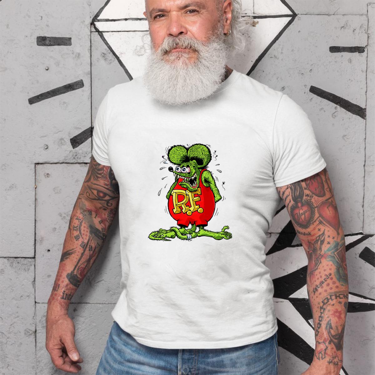 Rat Fink Hot Rod Originals T shirt 4 Rat Fink Hot Rod Originals WhiteShirt 2