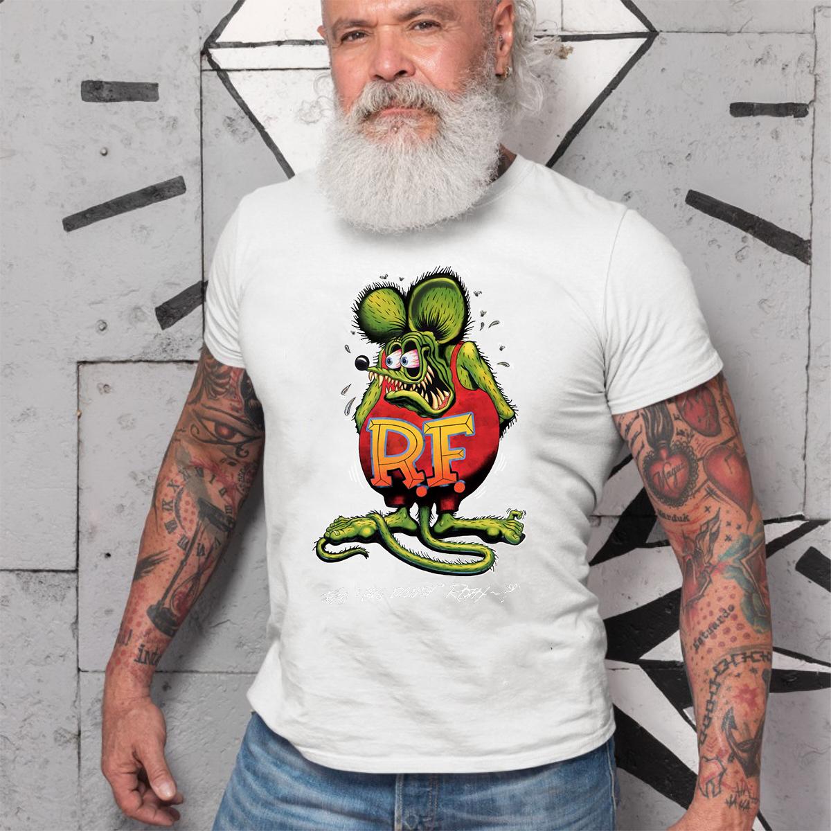 Rat Fink Kustom Originals T shirt 2 Rat Fink Kustom Originals WhiteShirt 2