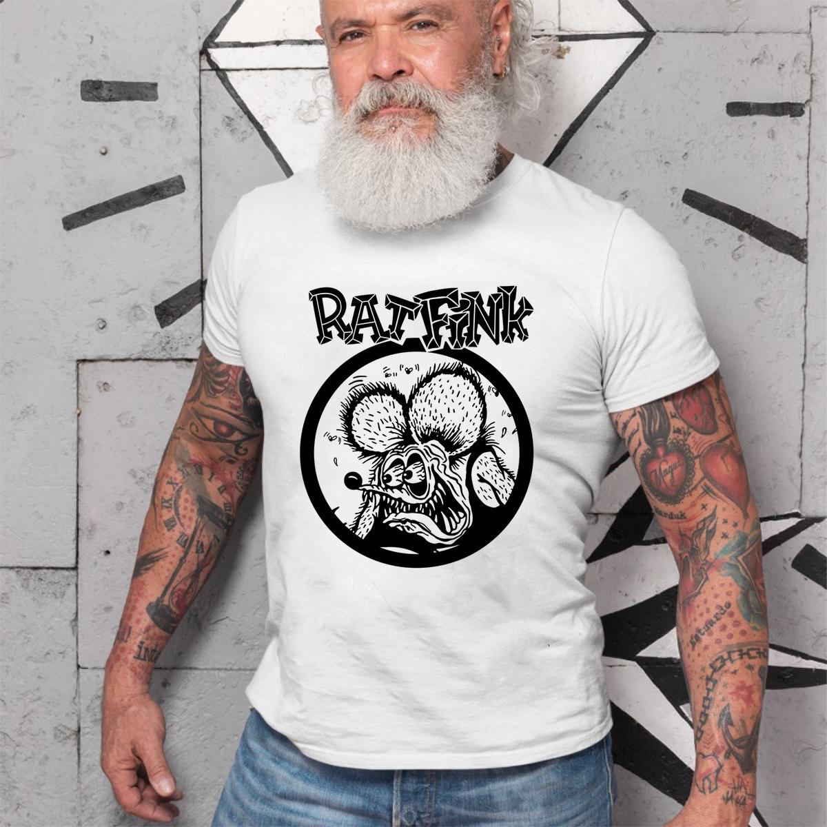 Rat Fink Speed Demon T shirt 2 Rat Fink Speed Demon WhiteShirt 2