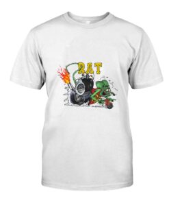 Rat Fink V8 Vandal WhiteShirt 1
