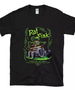 Rat fink with car T shirt