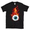 Rat rod flying eyeball T shirt