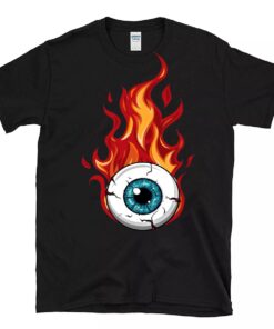 Rat rod flying eyeball T shirt